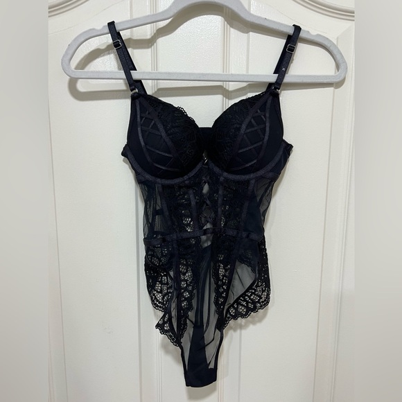 Ann Summers Other - Lace Push-Up Teddy Bodysuit Lingerie NWOT